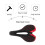 assento de bicicleta com luz, selim para mountain bike 6
