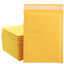 Kraft Paper Bubble Mailers 16x20cm, Padded Shipping Envelopes, 50 Pcs Bulk Pack