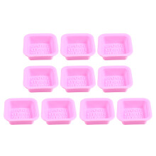 10 Pcs Soap Loaf Silicone Molds Diy Tools Soap Cake Making Supplies -