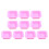 10 Pcs Soap Loaf Silicone Molds Diy Tools Soap Cake Making Supplies - 1