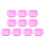 10 Pcs Soap Loaf Silicone Molds Diy Tools Soap Cake Making Supplies - 5