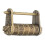 Chinese Character Lock Combination Password Padlock Vintage Ancient 10