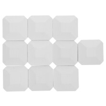 10pcs Cordierite Briquettes for Gas Grill BBQ Camping