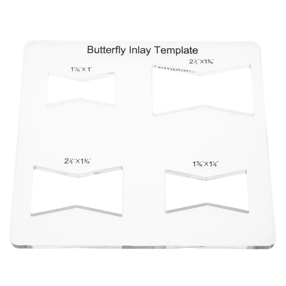 Four-In-One Woodworking Router Jig For Butterfly Inlay And Marking 3212292649219