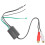 Car Audio Cable Adapter Modern Design Signal Stability 1piece 8