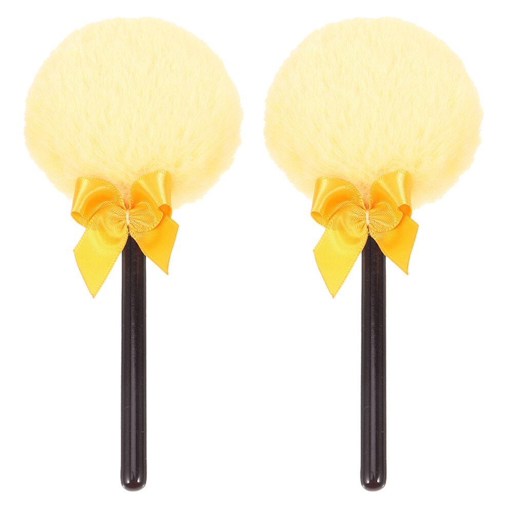 Iplusmile 2Pcs Body Powder Puff With Handle