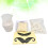 Solid Wax Beans Stick Paper Cup Measuring Cup Set for Nose Hair 7