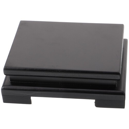 Rectangular Wooden Display Stand for Vase