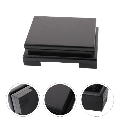 Rectangular Wooden Display Stand for Vase 2