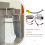 1 Set Urinal Sensor Flush Valve Solenoid Repair Kit 7