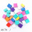1 Bag Colorful Sponge Manicure Polisher For Smooth And Shiny 7