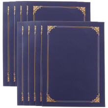 10pcs decorative certificate covers for awards paper holders