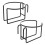 2pcs Shopping Cart Cup Holder Hanging Drink Mount 1