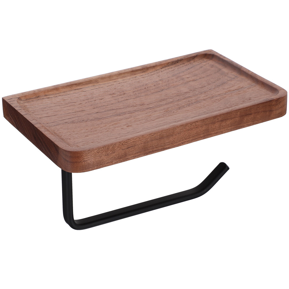Wall Mounted Wood Toilet Paper Holder with Shelf-image-OPC-PKHQ9N7-NEW