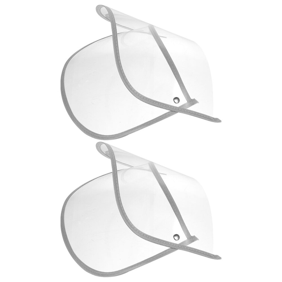2Pcs Raincoat Hat Visor Shield For Rain Poncho 3212292611414