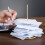 2 Pcs Golden Menu Summons Fork Invoice Folder for Office Home Kitchen 6
