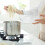 Efficient Cooking Cooking Pad Stainless Steel Round 1set 9