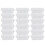 50pcs Transparent Carry Out Box 650ml With Lid 8