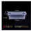 50pcs Transparent Carry Out Box 650ml With Lid 10