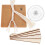 Macrame Cork Board Punch Needle Coaster Kit Trendy Vest Work 1