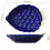 Ceramic Dessert Bowl Dried Fruit Dish Snack Platter (Grape) 2