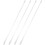 4 Sets Drapery Wand Curtain Pull Rod with Hook Handle 8