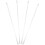 4 Sets Drapery Wand Curtain Pull Rod with Hook Handle 5