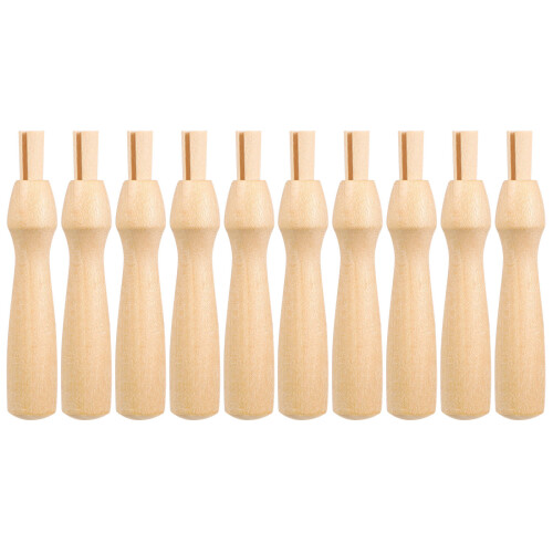 Felting Handles Wooden Handle For Wool Projects 10 Pcs