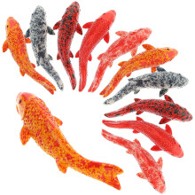 10Pièces Mini Ornements Résine Colorés Décor Aquarium