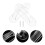 2 Pcs Wall Switch Guards Plate Covers for Child Safety Transparent 9