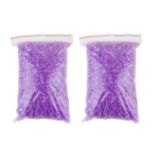 Decorative Sand Aquarium Gravel Purple 2pcs