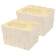 2pcs Food-Grade Tofu Presser Mold Kitchen Supply