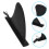 2 Pcs Kayak Tail Rudder Surfboard Tracking Fin Paddleboard Balance 11