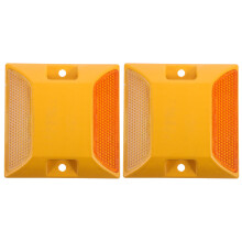 2 Pcs Reflectors For Driveway Reflective Plastic Road Signs