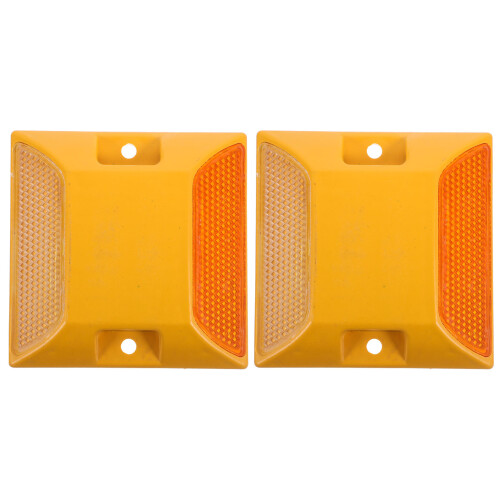 2 Pcs Reflectors For Driveway Reflective Plastic Road Signs