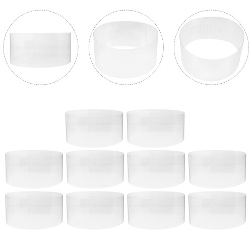 10pcs Adjustable Hat Inner Supports Flat Straw Hat Shaped Tools 2