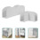 2pcs Children's Anti-Slip Playpen Base Replacement Fixator 5