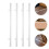 White Pvc Strip 10pcs 19.7x1.3x0.3in 9