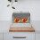 Farmhouse Bread Bin Metal Loaf Holder Container 5