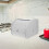 Farmhouse Bread Bin Metal Loaf Holder Container 3