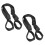 2 pcs double shoulder ski straps for snowboard portable fixing 9
