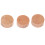 Tuba Cork Parts Replacement Khaki 3pcs 6