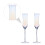 2pcs Dazzling Goblet Wine Glass Stemware 3
