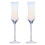 2pcs Dazzling Goblet Wine Glass Stemware 1
