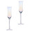 2pcs Dazzling Goblet Wine Glass Stemware 6