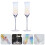 2pcs Dazzling Goblet Wine Glass Stemware 7