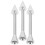 3pcs aluminum alloy cake piping cone holder icing tools 10