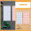 6 Sheets Self-Adhesive Polarity Stickers 12mm Battery Labels 9