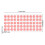 6 Sheets Self-Adhesive Polarity Stickers 12mm Battery Labels 2