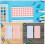 6 Sheets Self-Adhesive Polarity Stickers 12mm Battery Labels 7